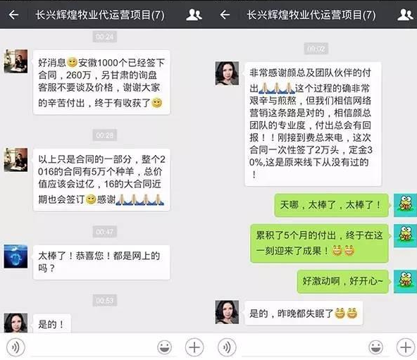 輝煌牧業(yè)260萬訂單接單喜報(bào)