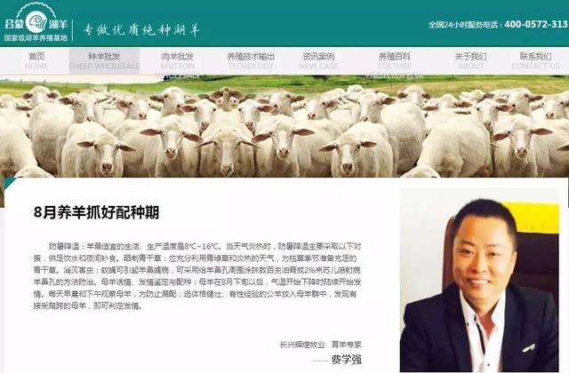 輝煌牧業(yè)超級(jí)營銷型網(wǎng)站&ldquo;種養(yǎng)批發(fā)&rdquo;頁首屏截圖