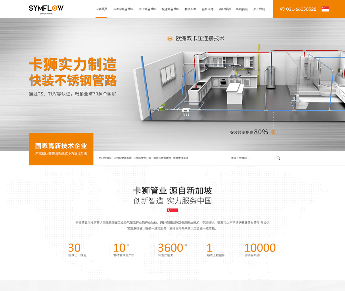 卡獅管業（上海）有限公司在建案例